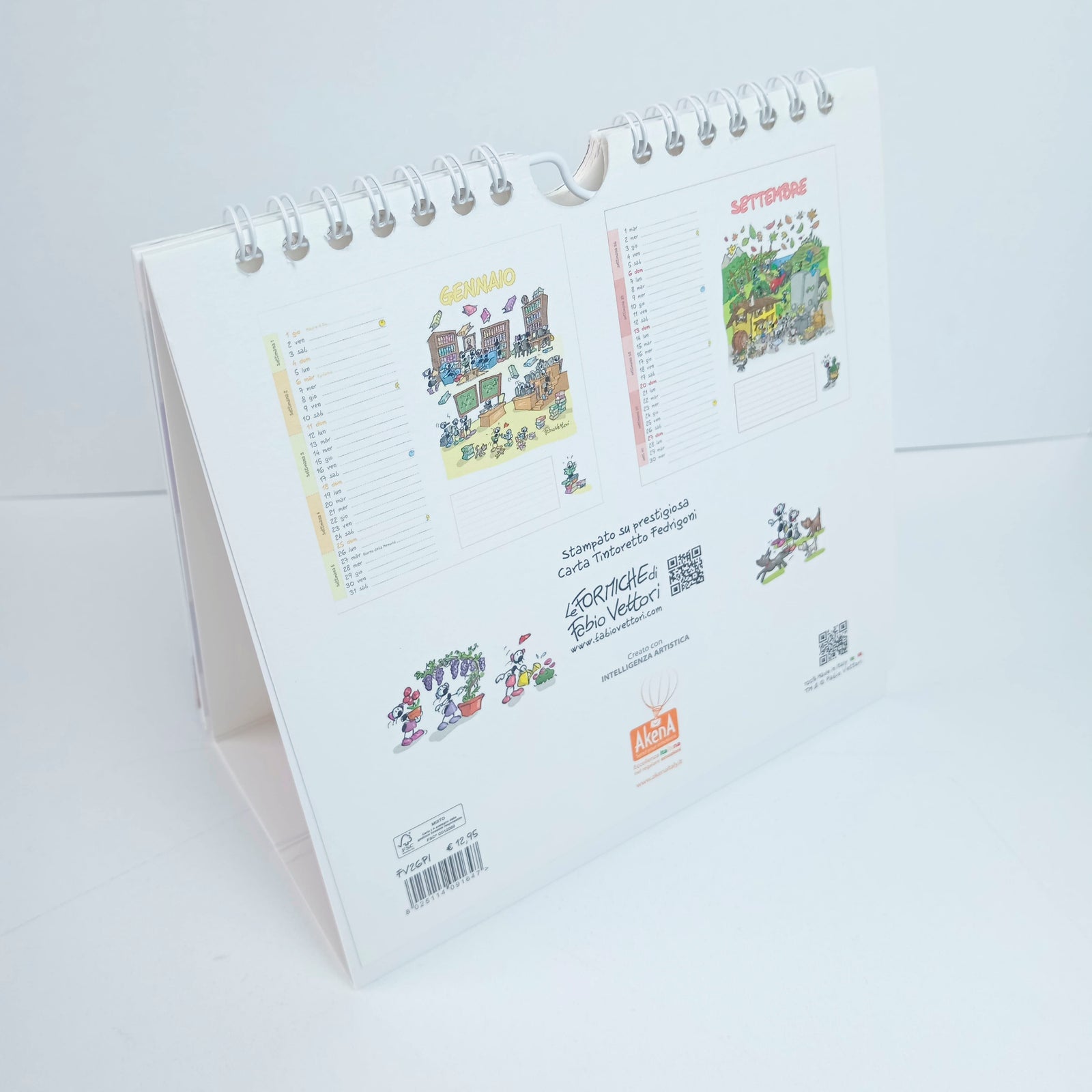 2026 Ant Pyramid Calendar by Fabio Vettori