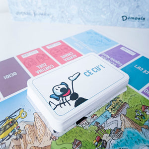 Board game "Thirty-three Trentini... you see what nen..." Illustrated by Le Formiche di Fabio Vettori