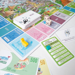 Board game "Thirty-three Trentini... you see what nen..." Illustrated by Le Formiche di Fabio Vettori