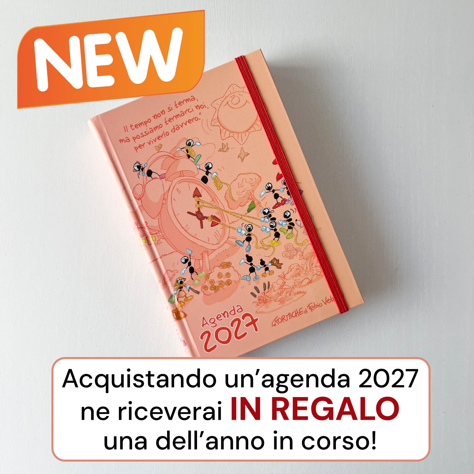 Large Daily Agenda 2026 of the Ants by Fabio Vettori
