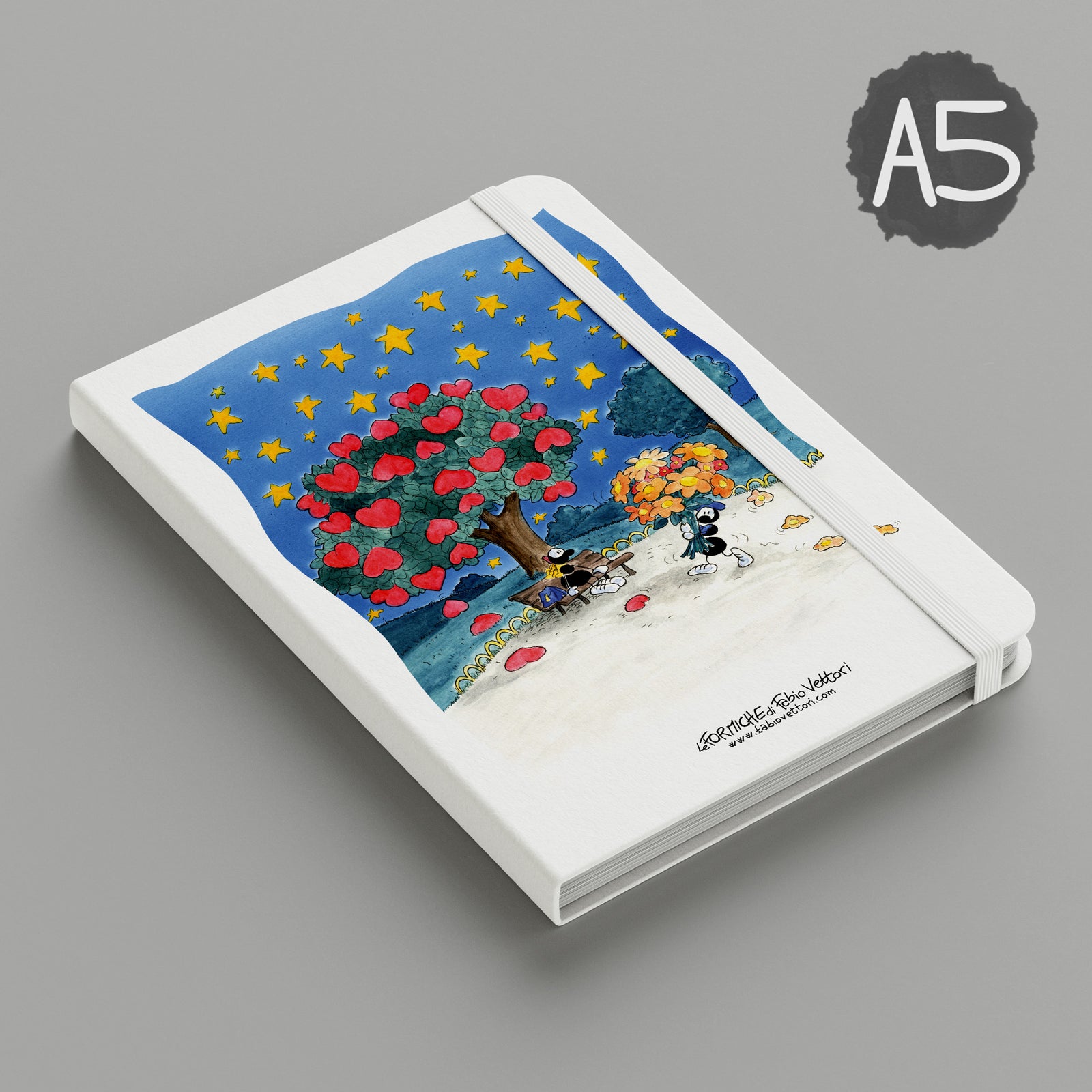 Notebook subject "Loving tree"