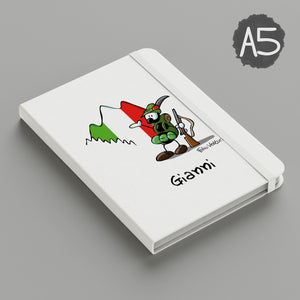 Notebook Personalizzato soggetto "Alpino"