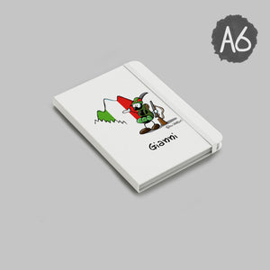 Notebook Personalizzato soggetto "Alpino"