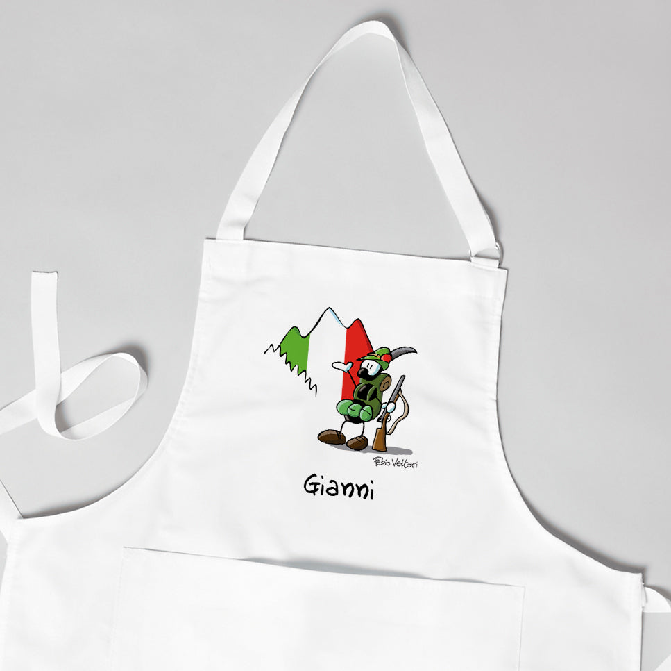 Grembiule Personalizzato "Alpino"