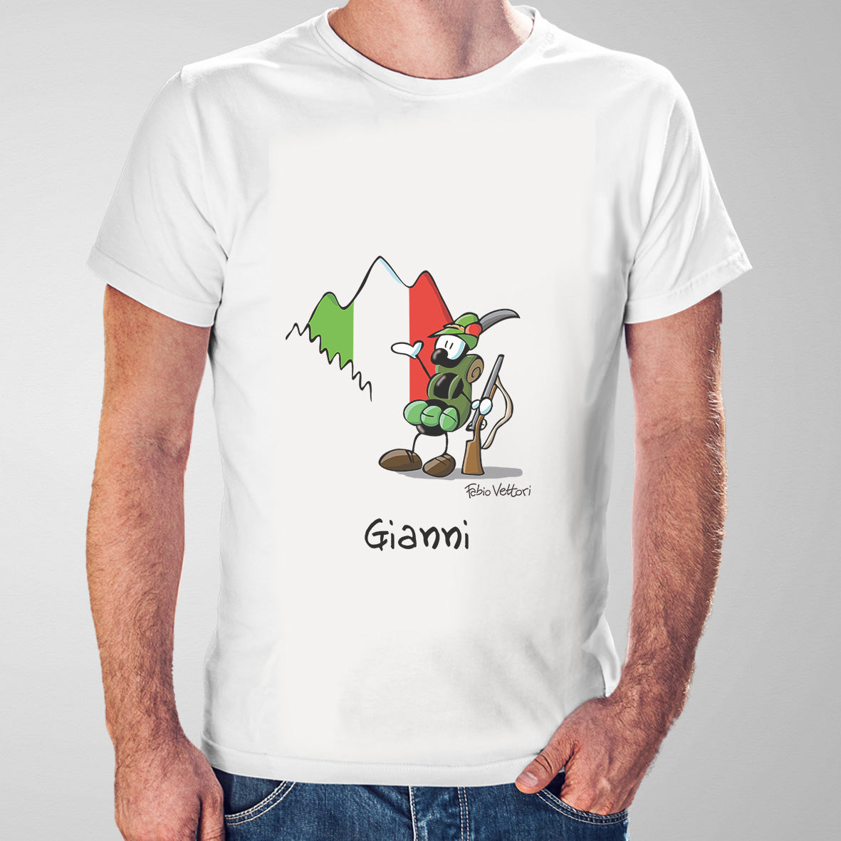 T-Shirt Personalizzata "Alpino"