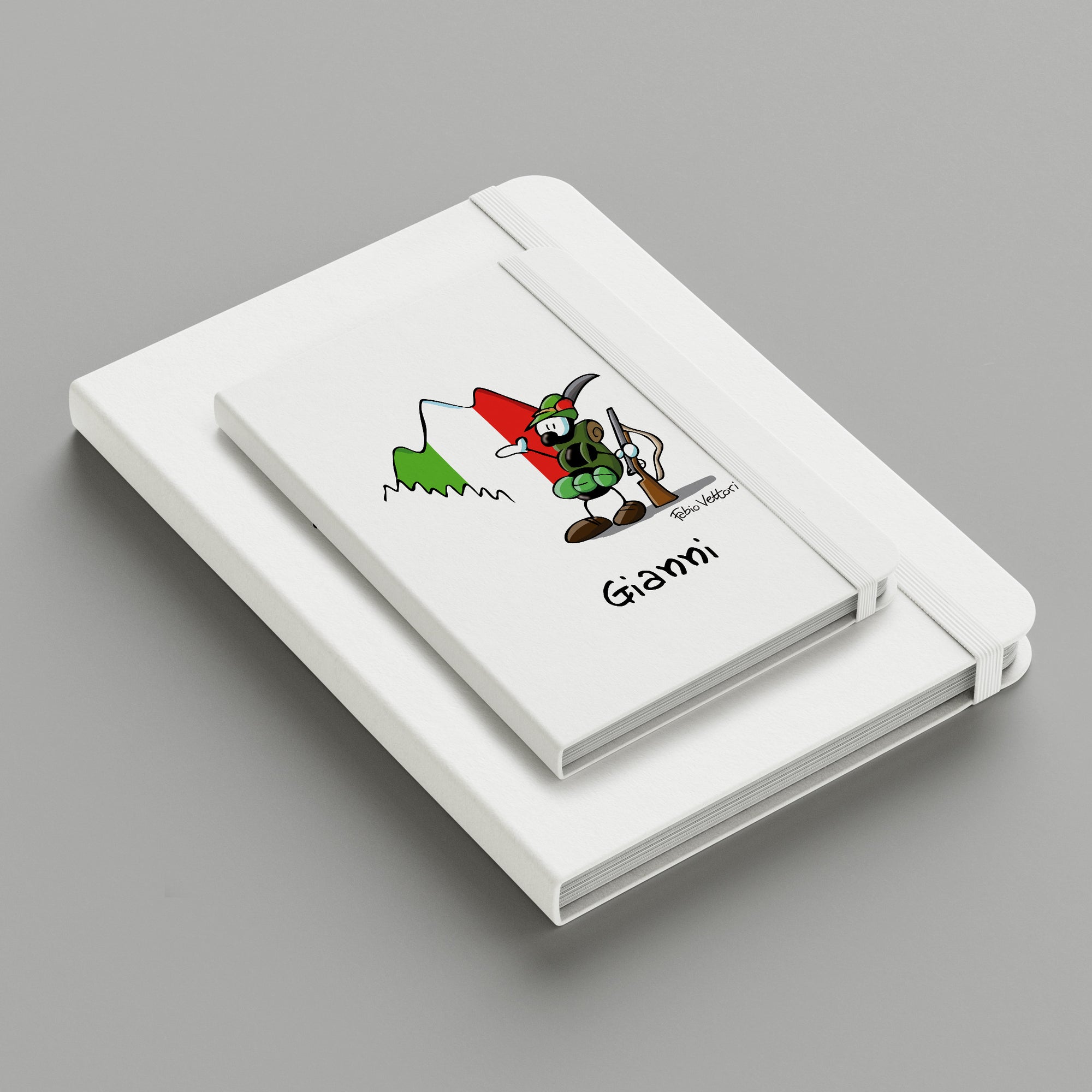 Notebook Personalizzato soggetto "Alpino"