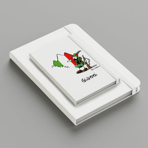 Notebook Personalizzato soggetto "Alpino"
