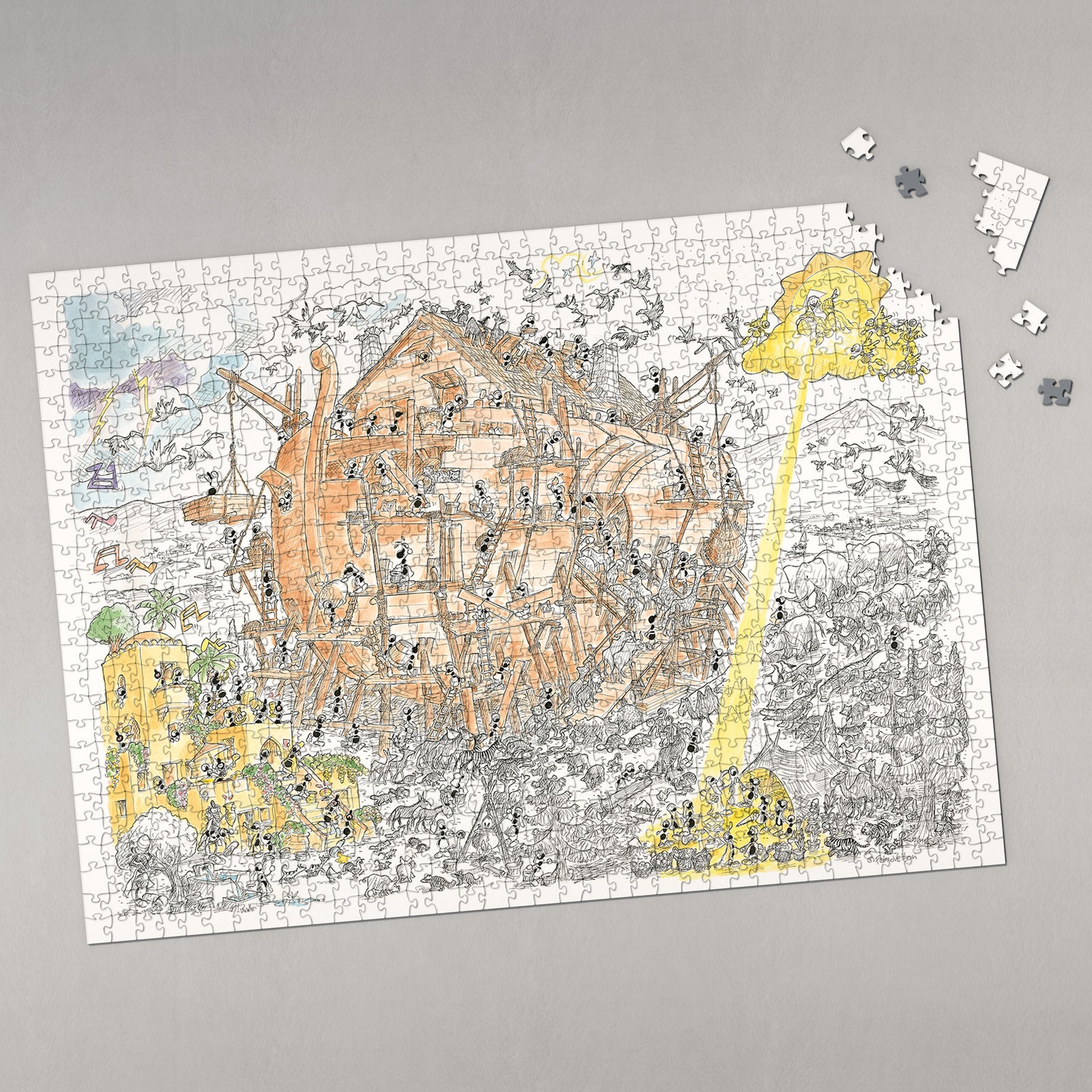 Puzzle "Arca di Noè" 1080 pezzi