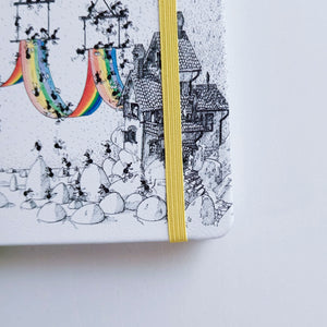Taccuino Artistico – Sketchbook Formato A6 Soggetto "Arcobaleno" (FV44-02)