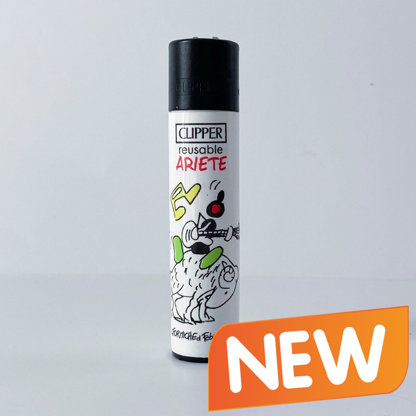 CLIPPER lighter limited series Zodiaco by Fabio Vettori Subject "Aries"