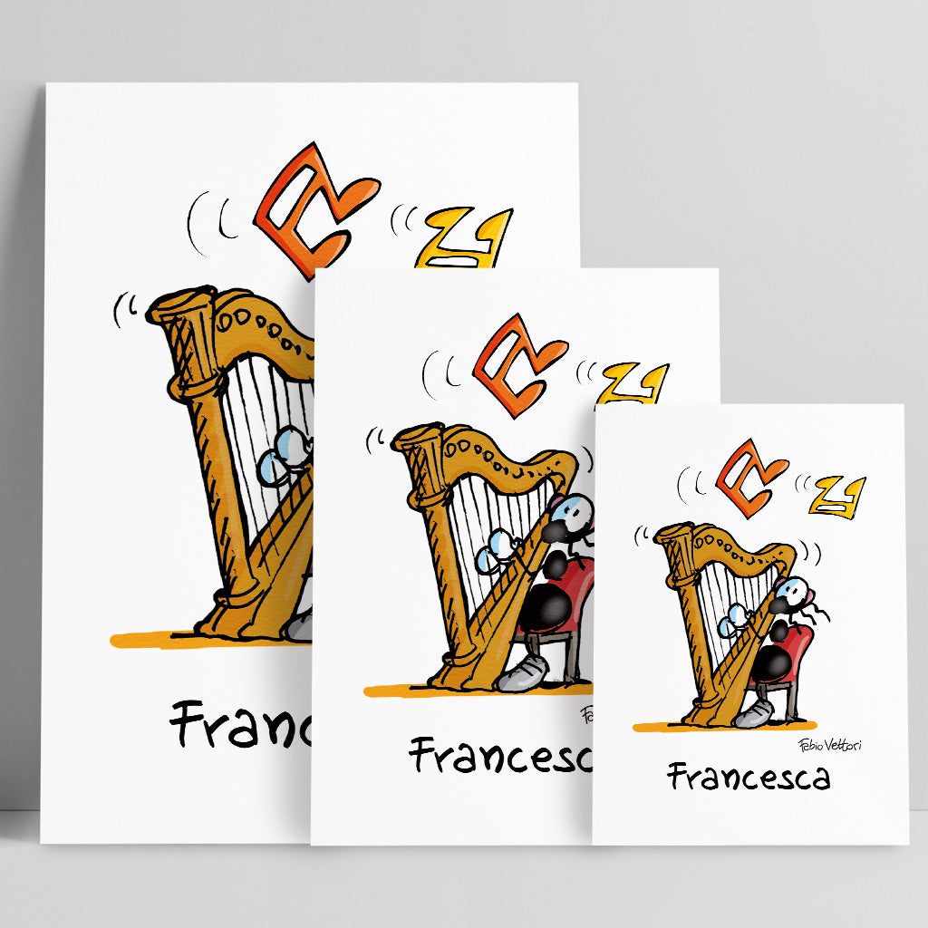 Personalized "Electrician shop" poster print