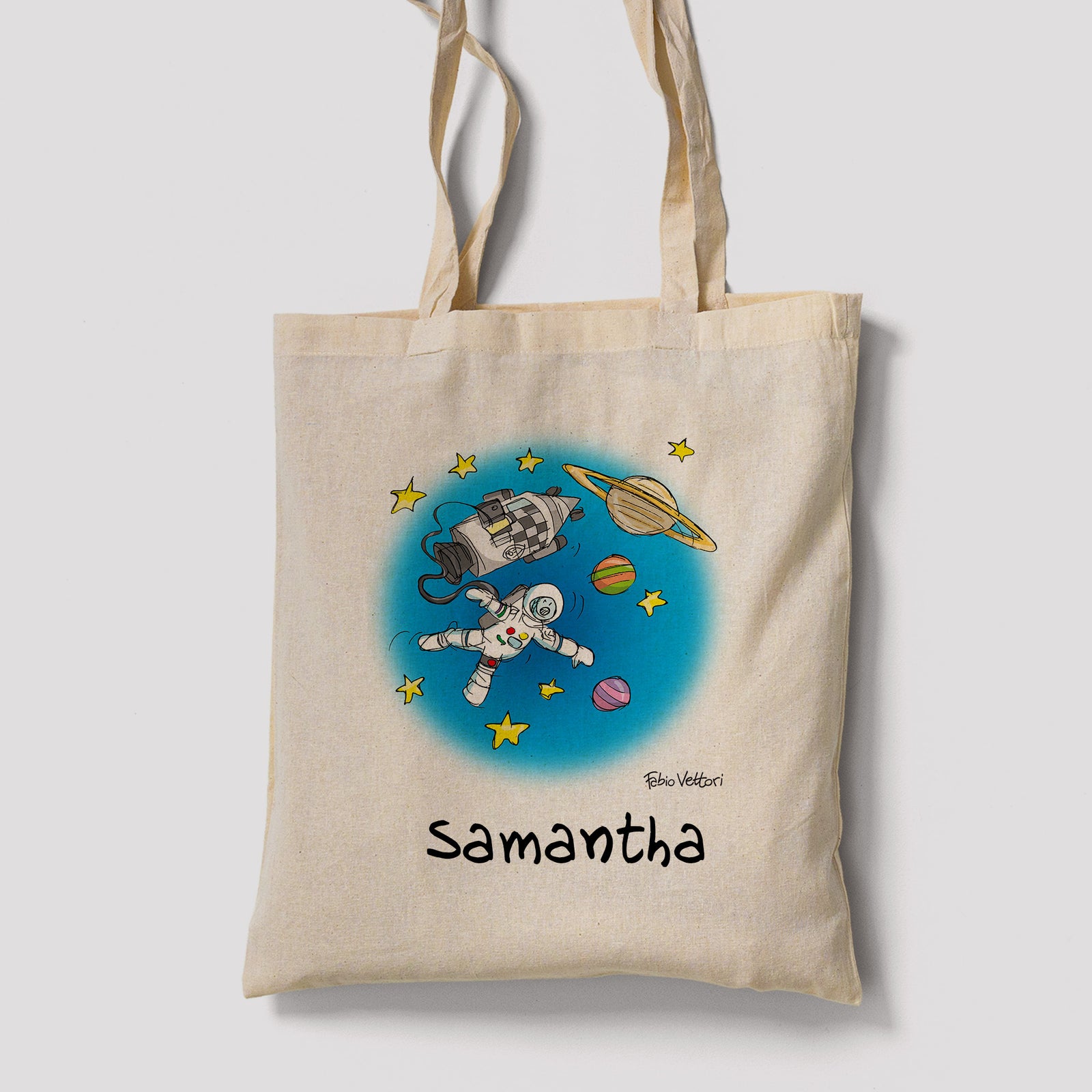 Shopper Personalizzata "Astronauta"
