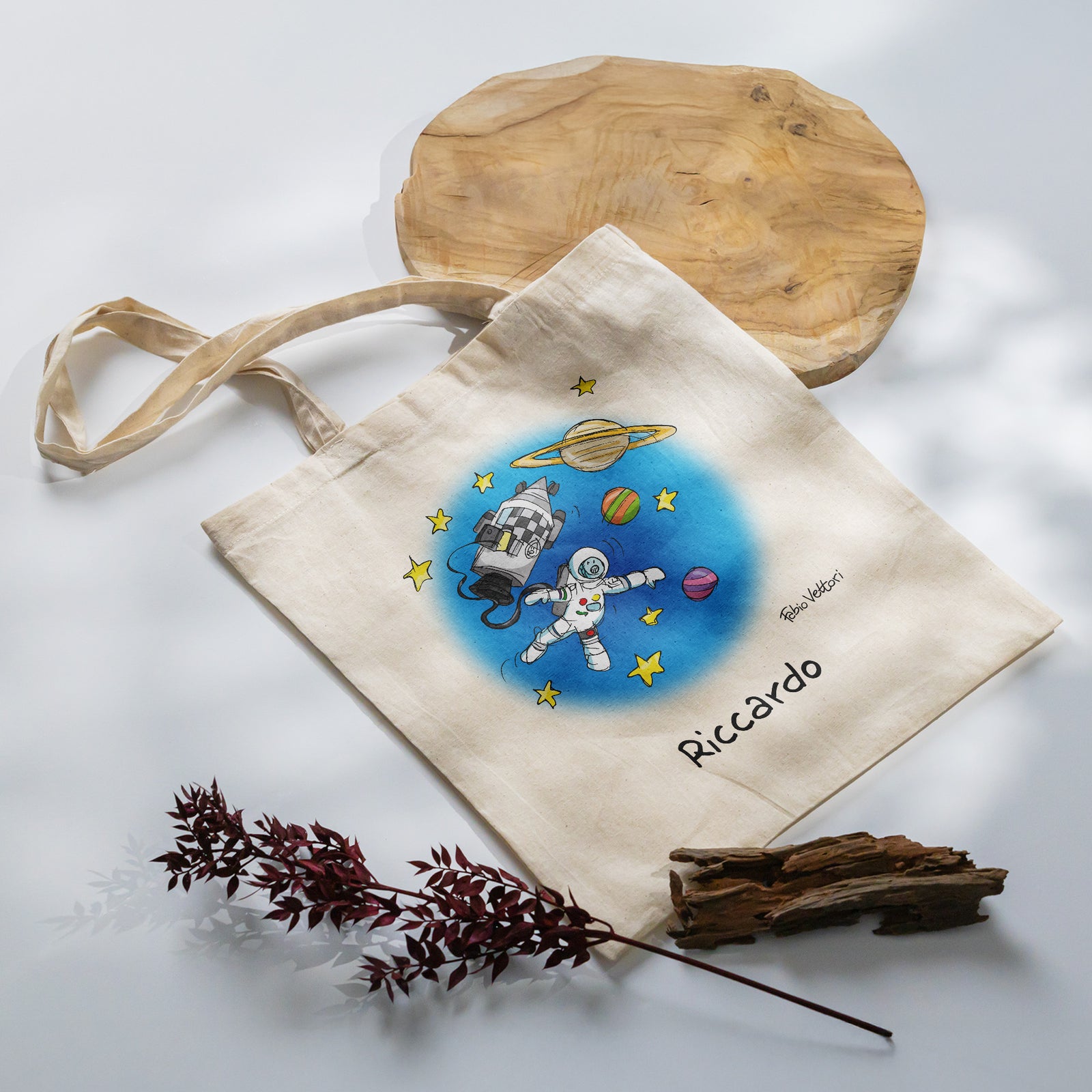 Shopper Personalizzata "Astronauta"