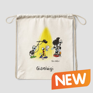 Personalized cotton backpack bag with "Actor" theme