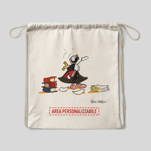 Personalized cotton backpack bag with "Lawyers" theme