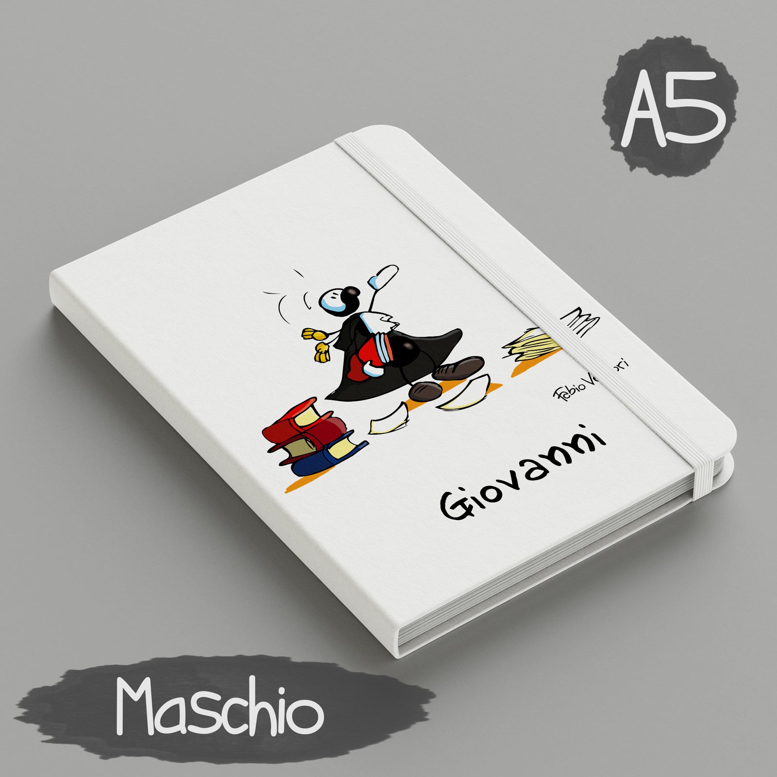 Personalized notebook with the subject "Lawyer"