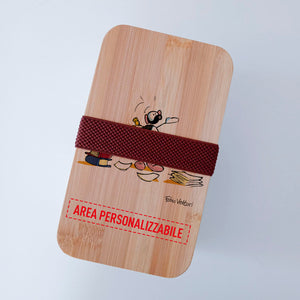 Lunch Box with Cutlery Holder Band Personalized "Lawyers" Subject
