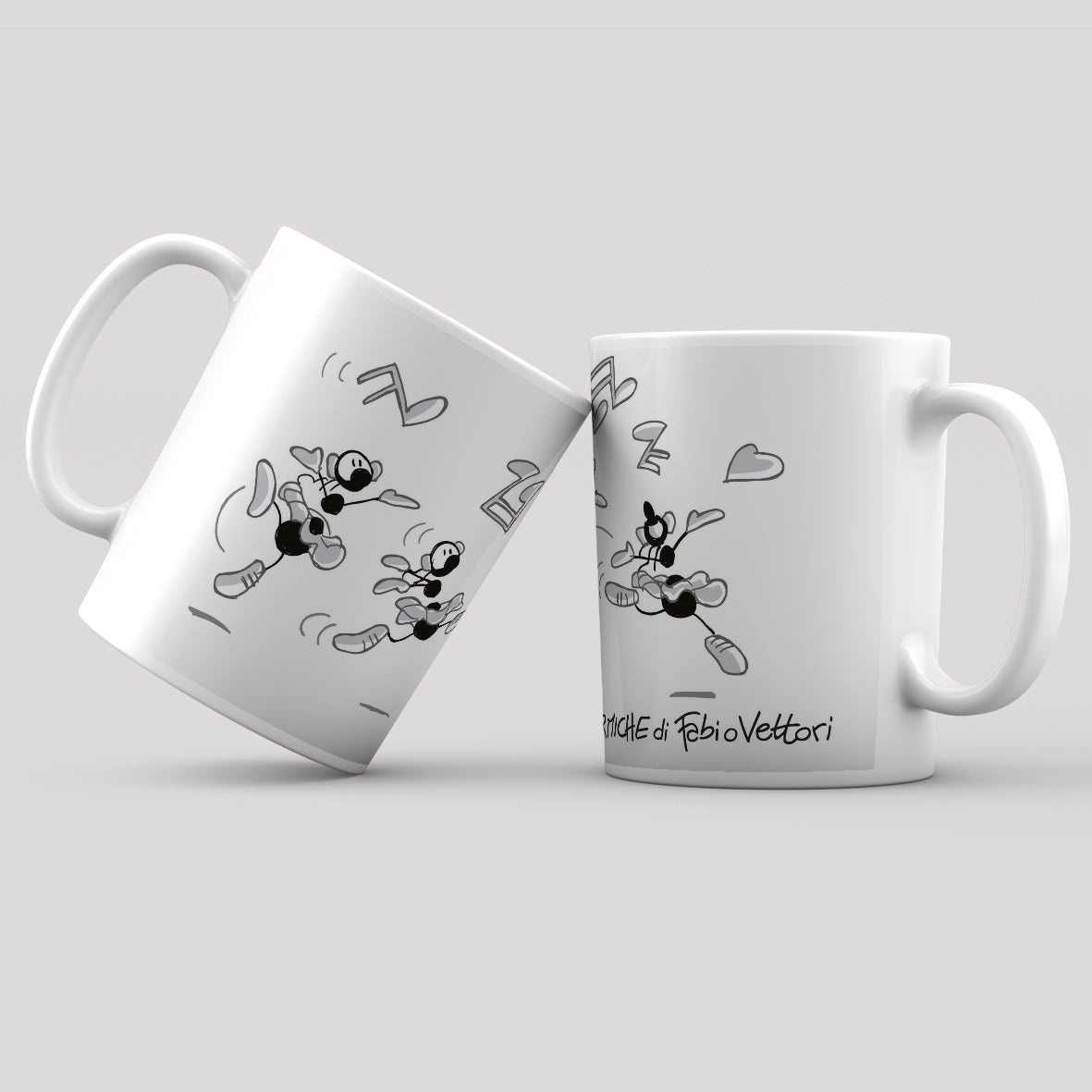 Tazza "Ballerina" B/N