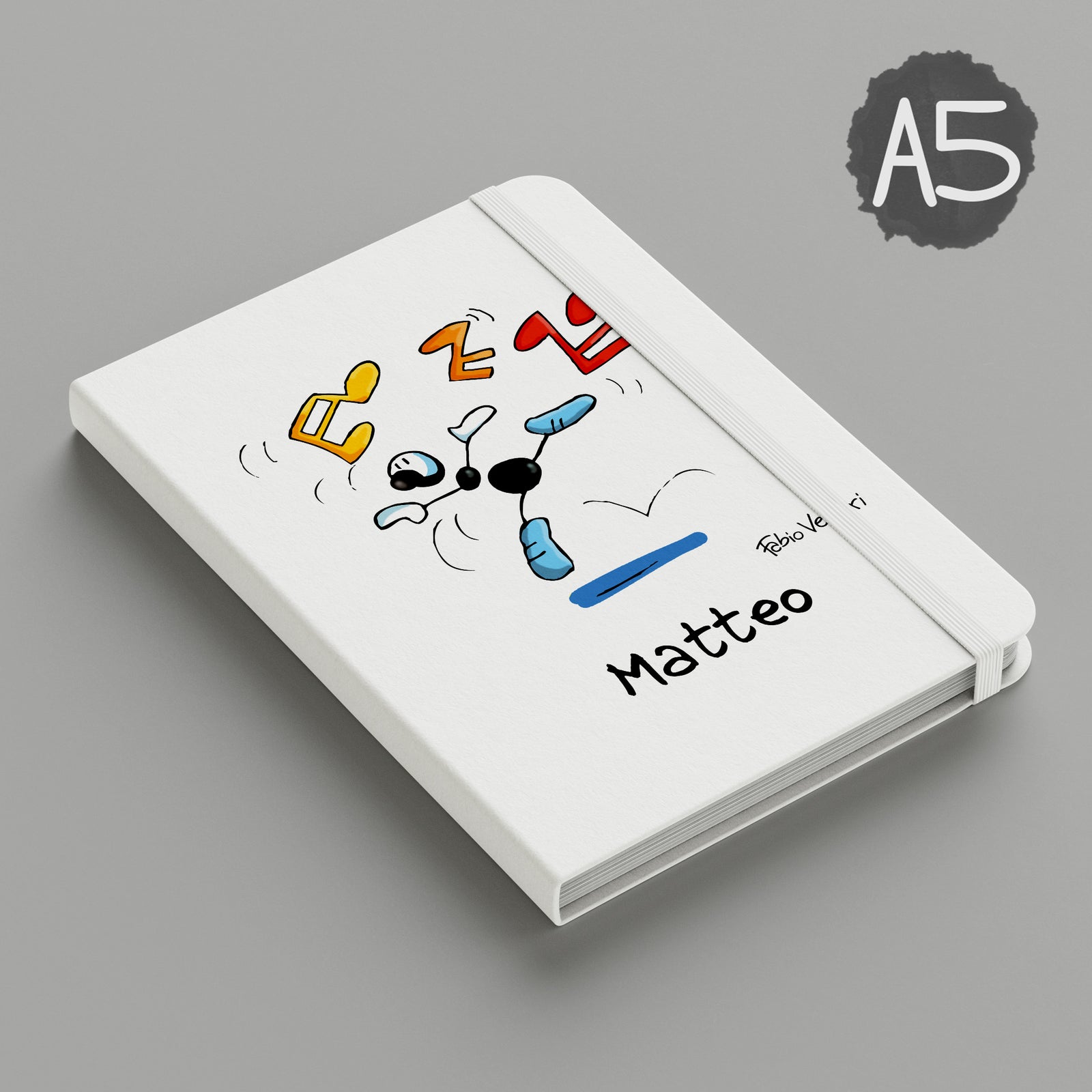 Notebook Personalizzato soggetto "Ballerina/o"