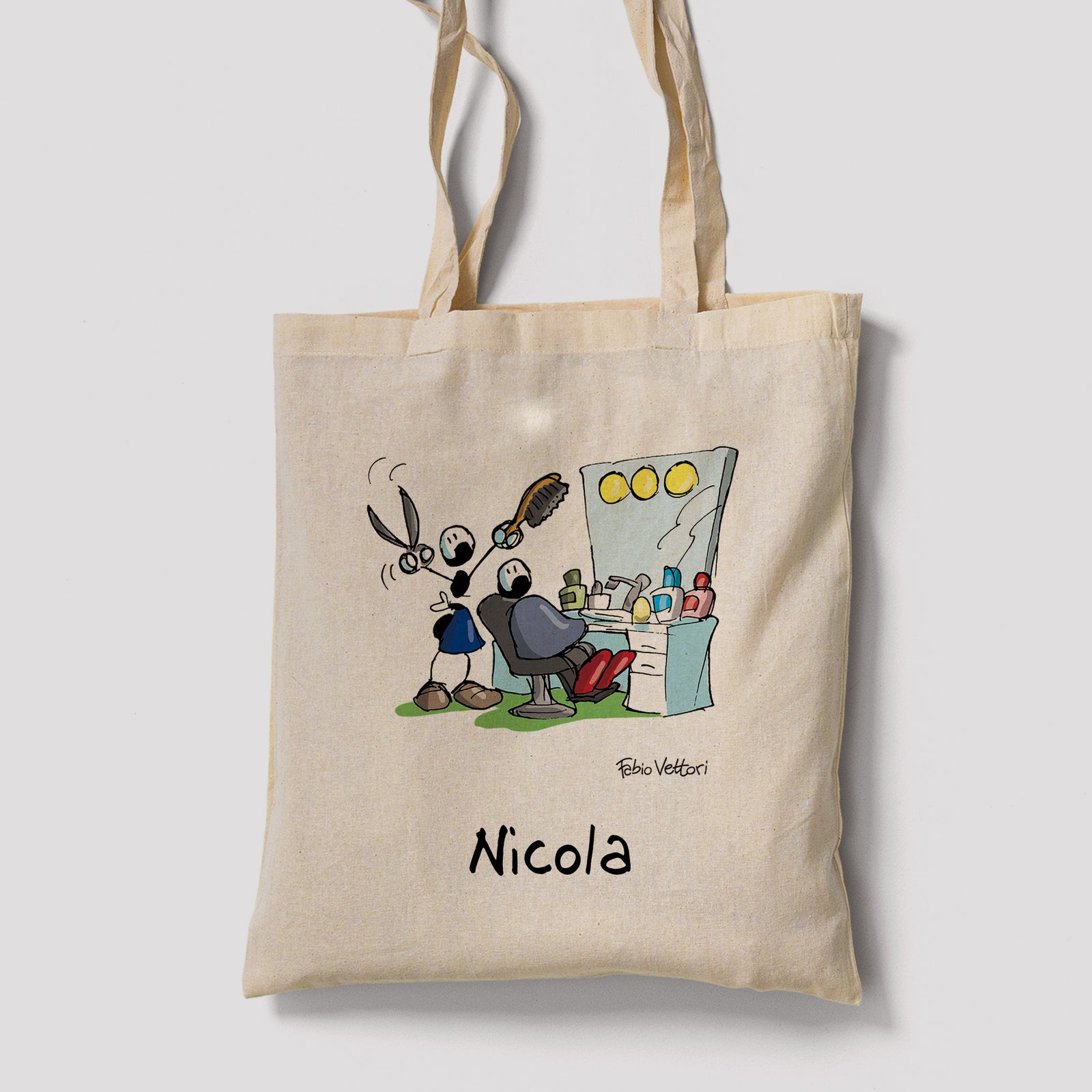 Shopper Personalizzata "Barbiere"