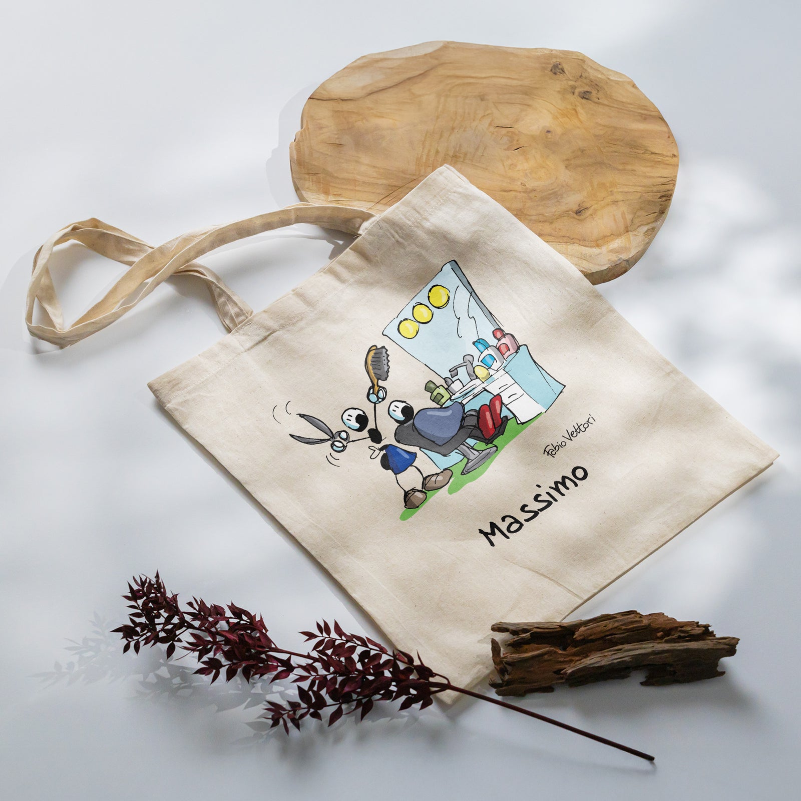 Shopper Personalizzata "Barbiere"