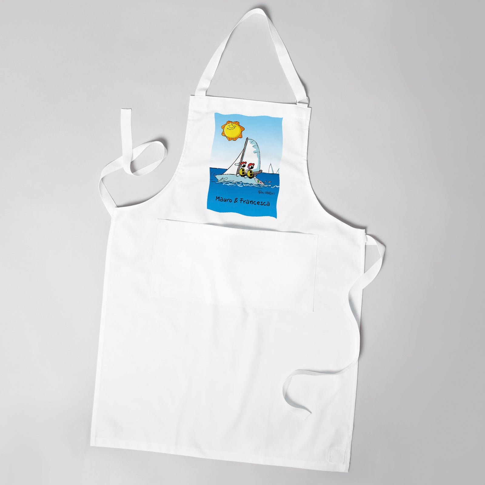 Grembiule Personalizzato "Barca a vela"