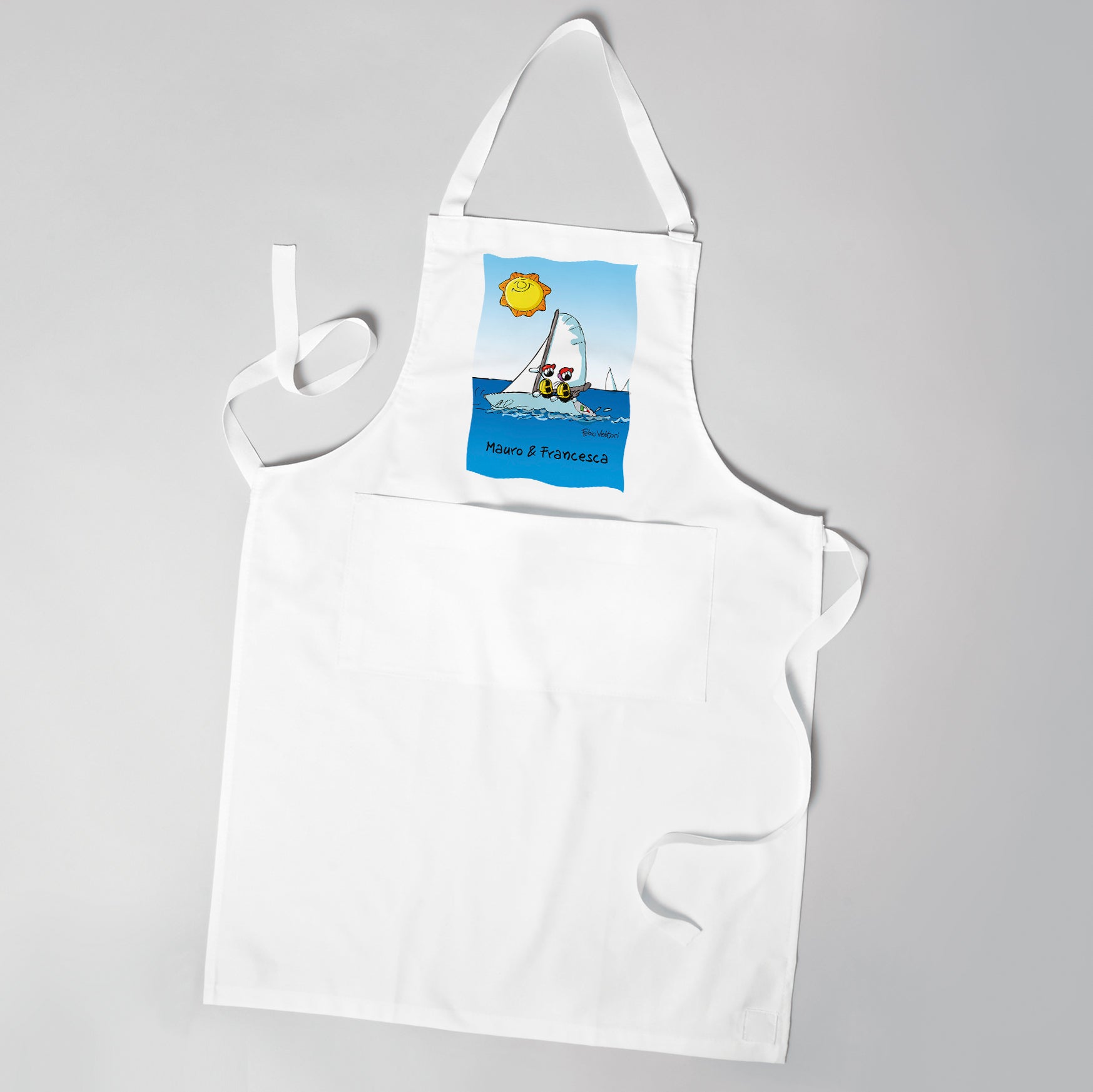 Grembiule Personalizzato "Barca a vela"