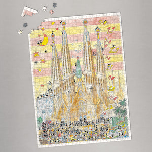 Puzzle "Barcellona" 1080 pezzi