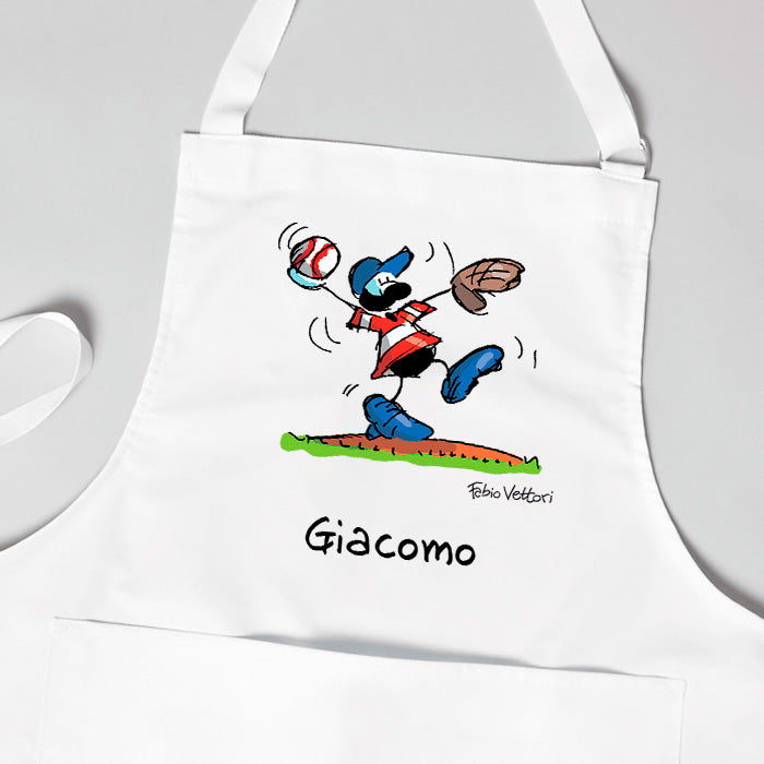 Grembiule Personalizzato "Baseball"