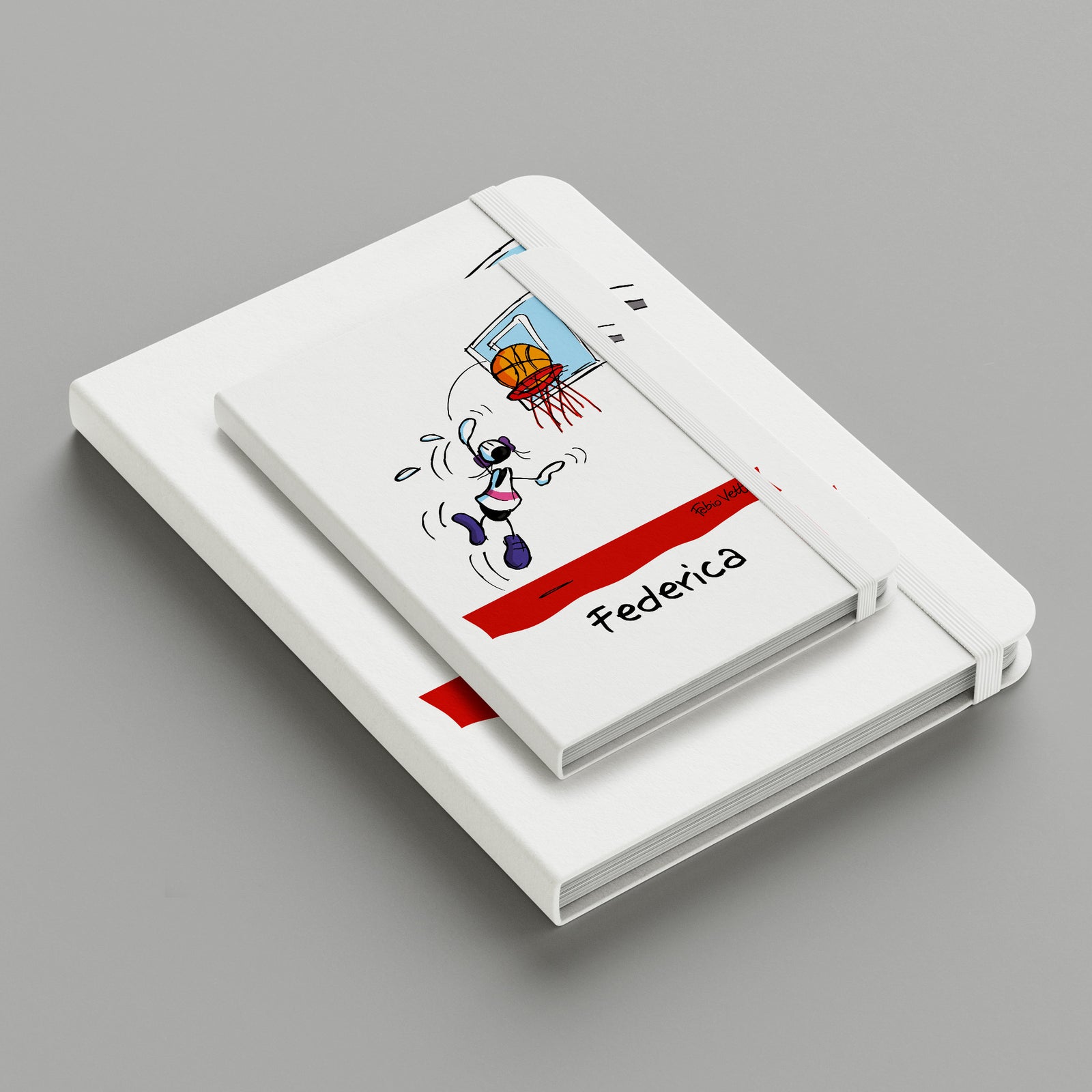 Notebook Personalizzato soggetto "Basket"