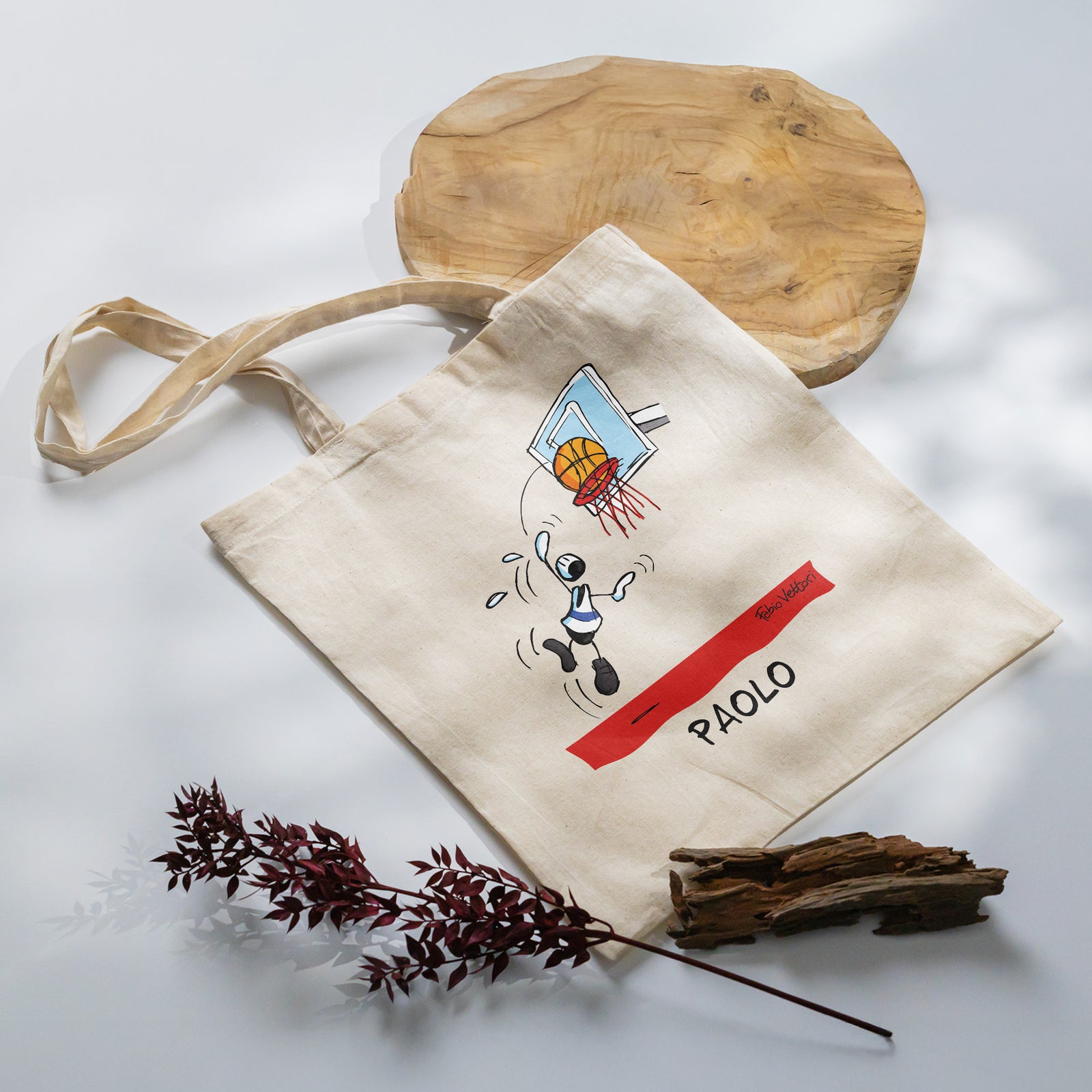 Shopper Personalizzata "Basket"