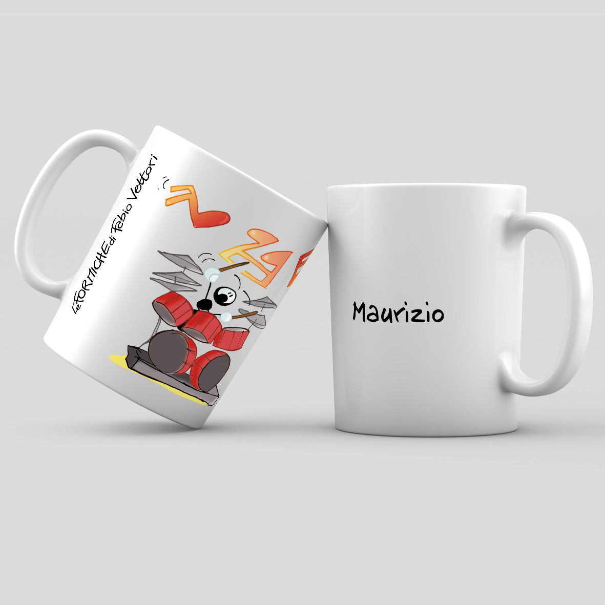 Tazza MUG Personalizzata "Batterista"