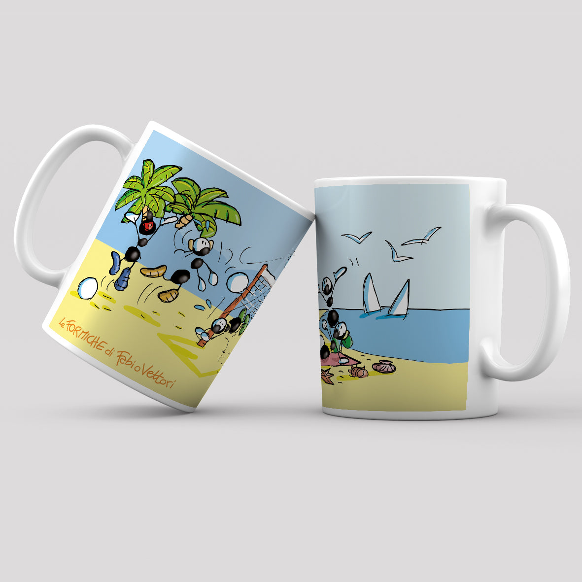 Tazza "Beach Volley"