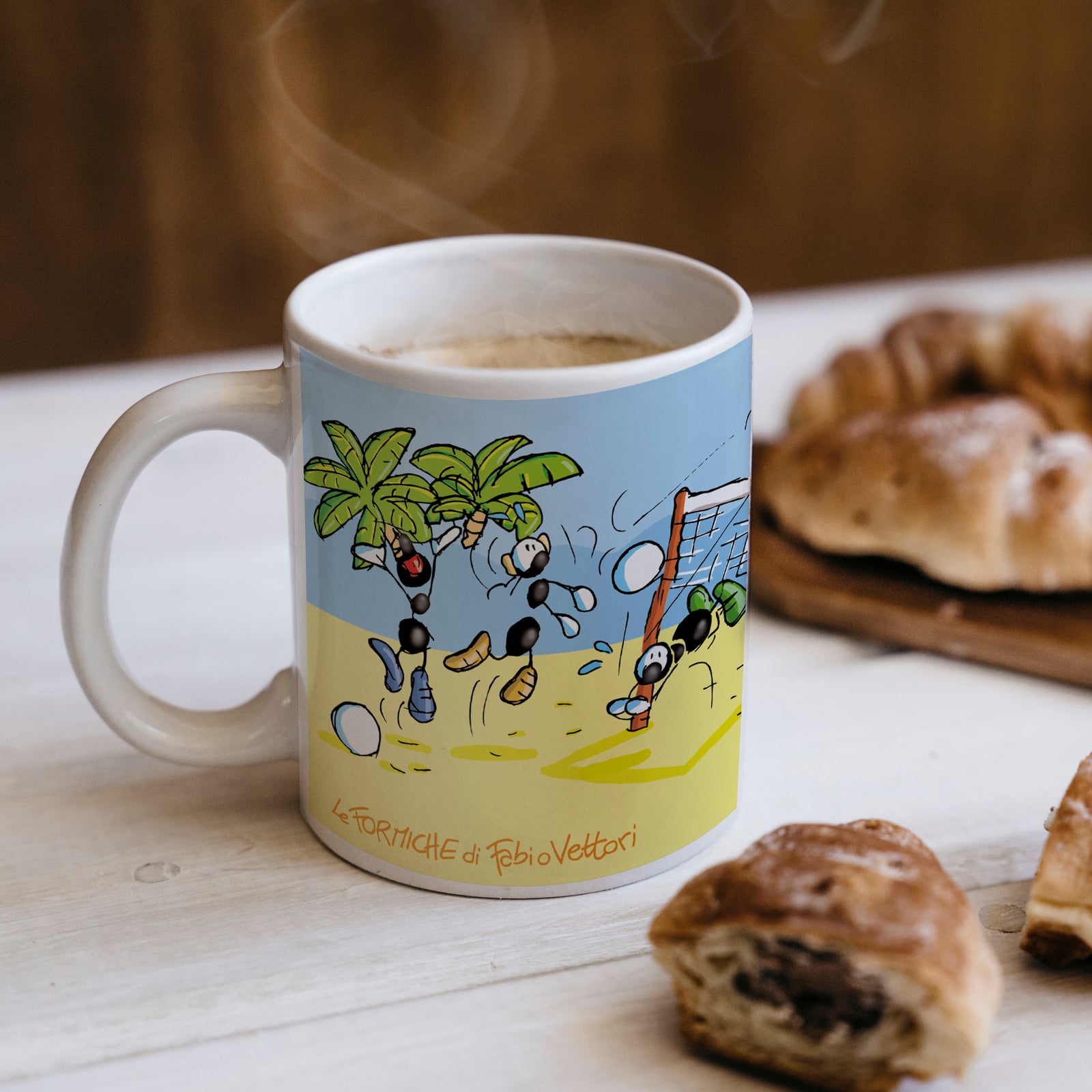Tazza "Beach Volley"