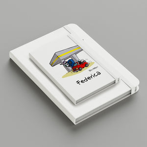 Personalized notebook with the subject "Biologist"