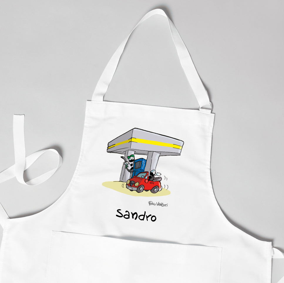 Personalized Apron "Gas Station Attendant"