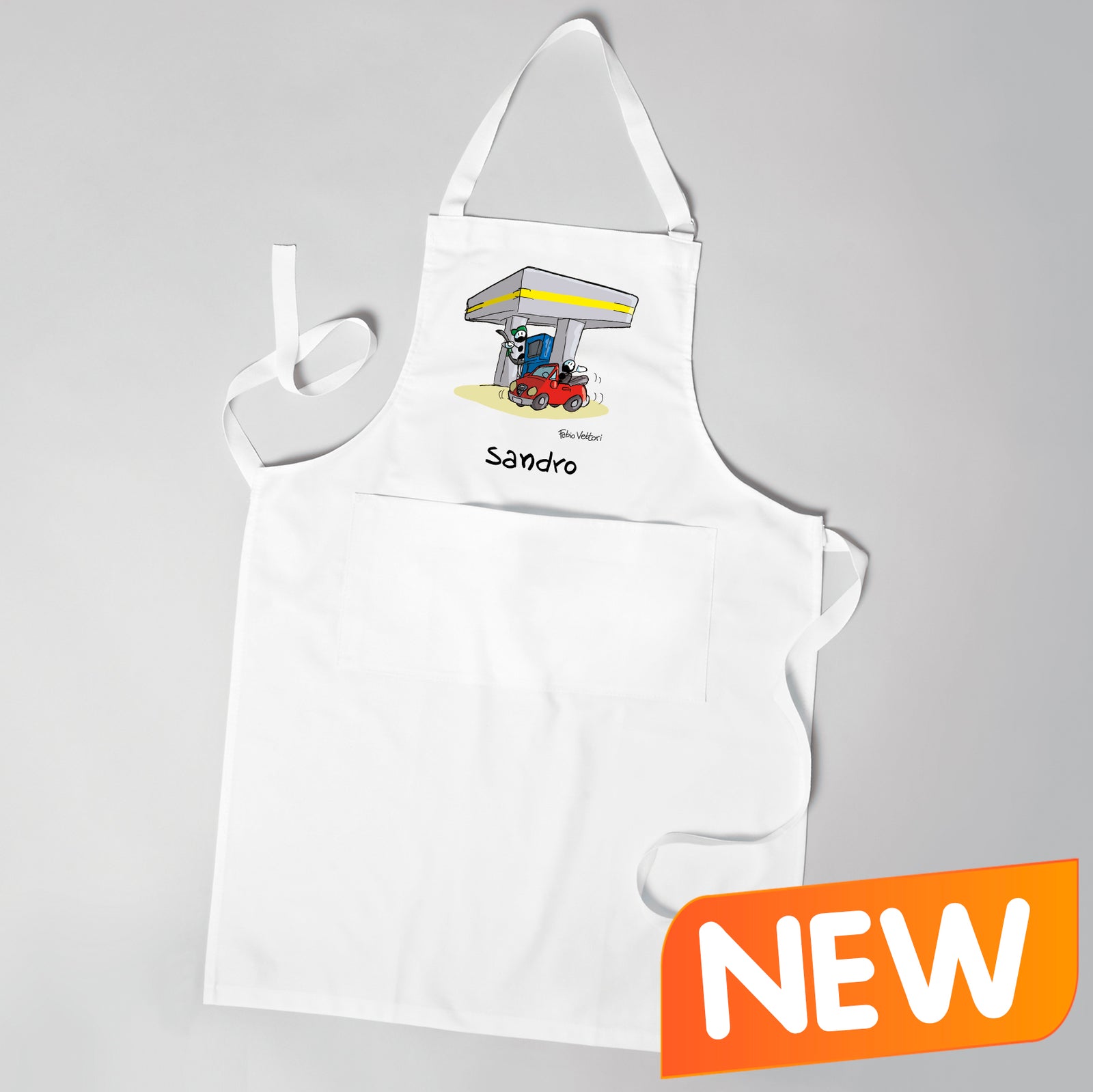 Personalized Apron "Gas Station Attendant"