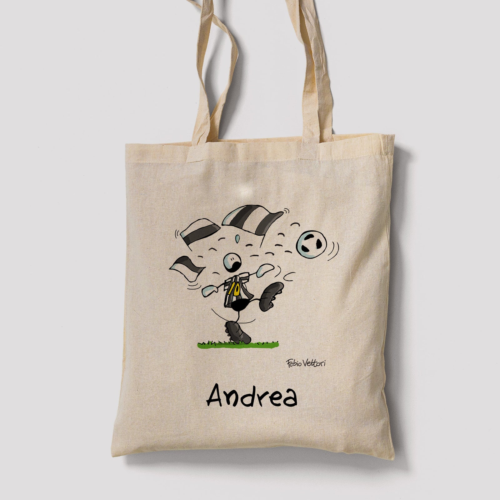 Shopper Personalizzata "Bianconero"