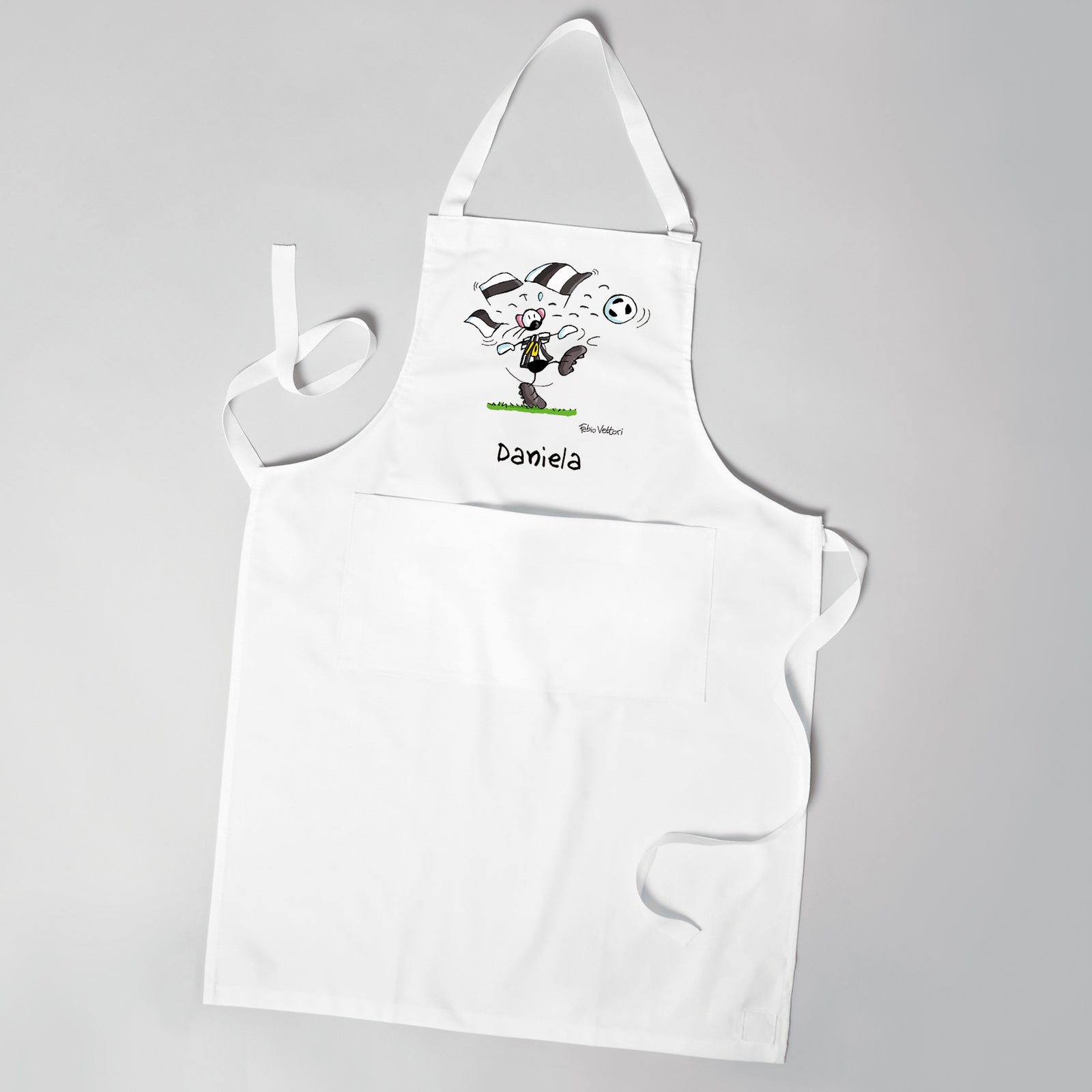 Grembiule Personalizzato "Bianconero Femmina"