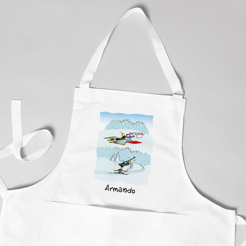 Grembiule Personalizzato "Biathlon"