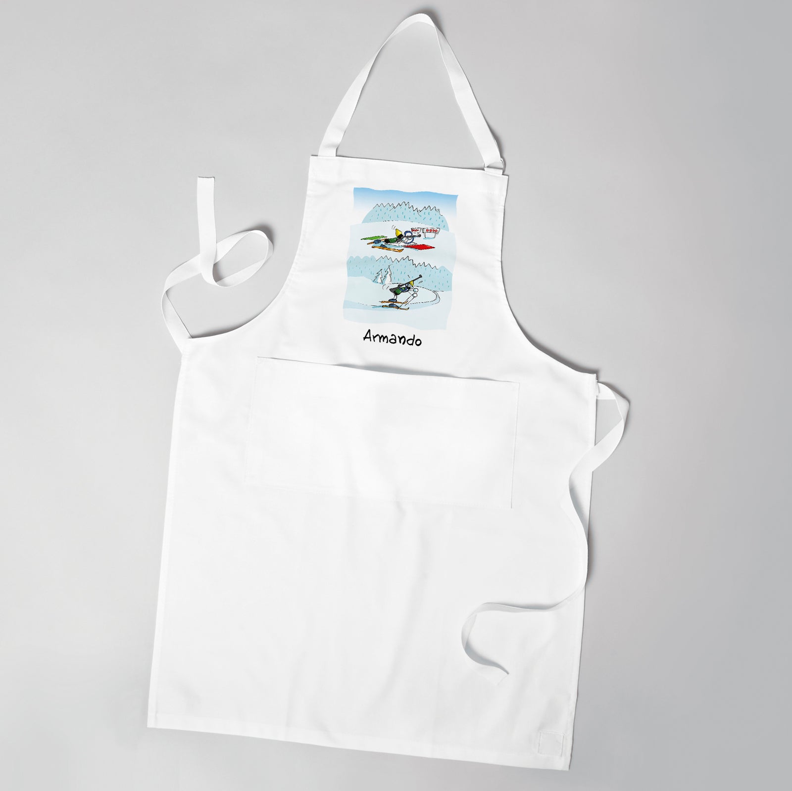 Grembiule Personalizzato "Biathlon"