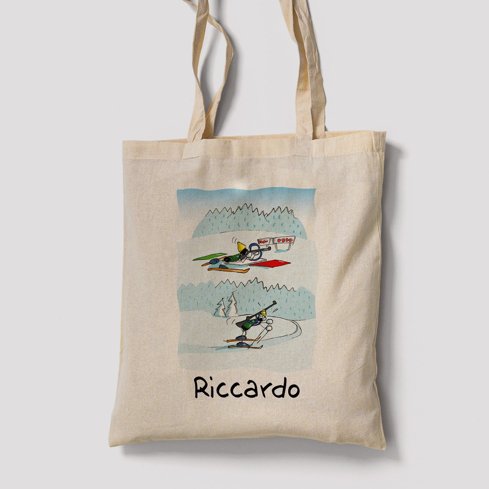 Shopper Personalizzata "Biathlon"