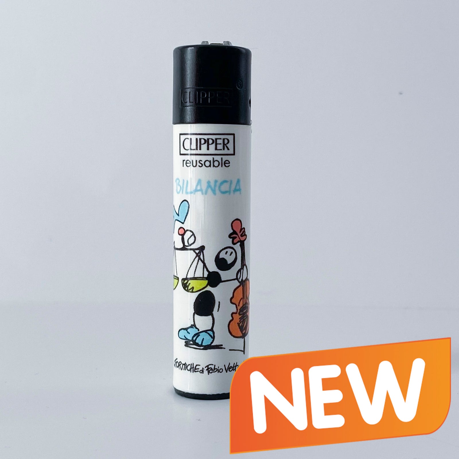 CLIPPER lighter limited series Zodiaco by Fabio Vettori Subject "Libra"