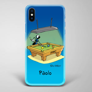 Cover artistica per Smartphone Personalizzata Biliardo