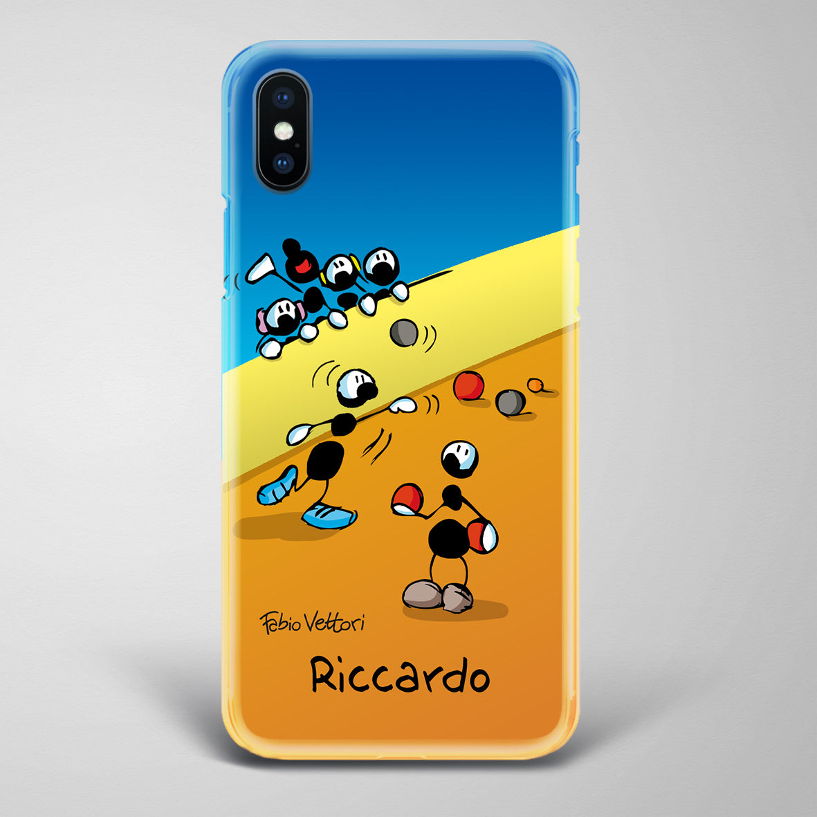 Cover artistica per Smartphone Personalizzata Bocce