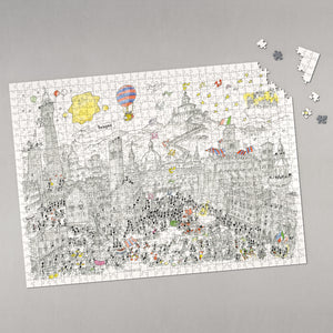 Puzzle "Bologna a colori" 1080 pezzi