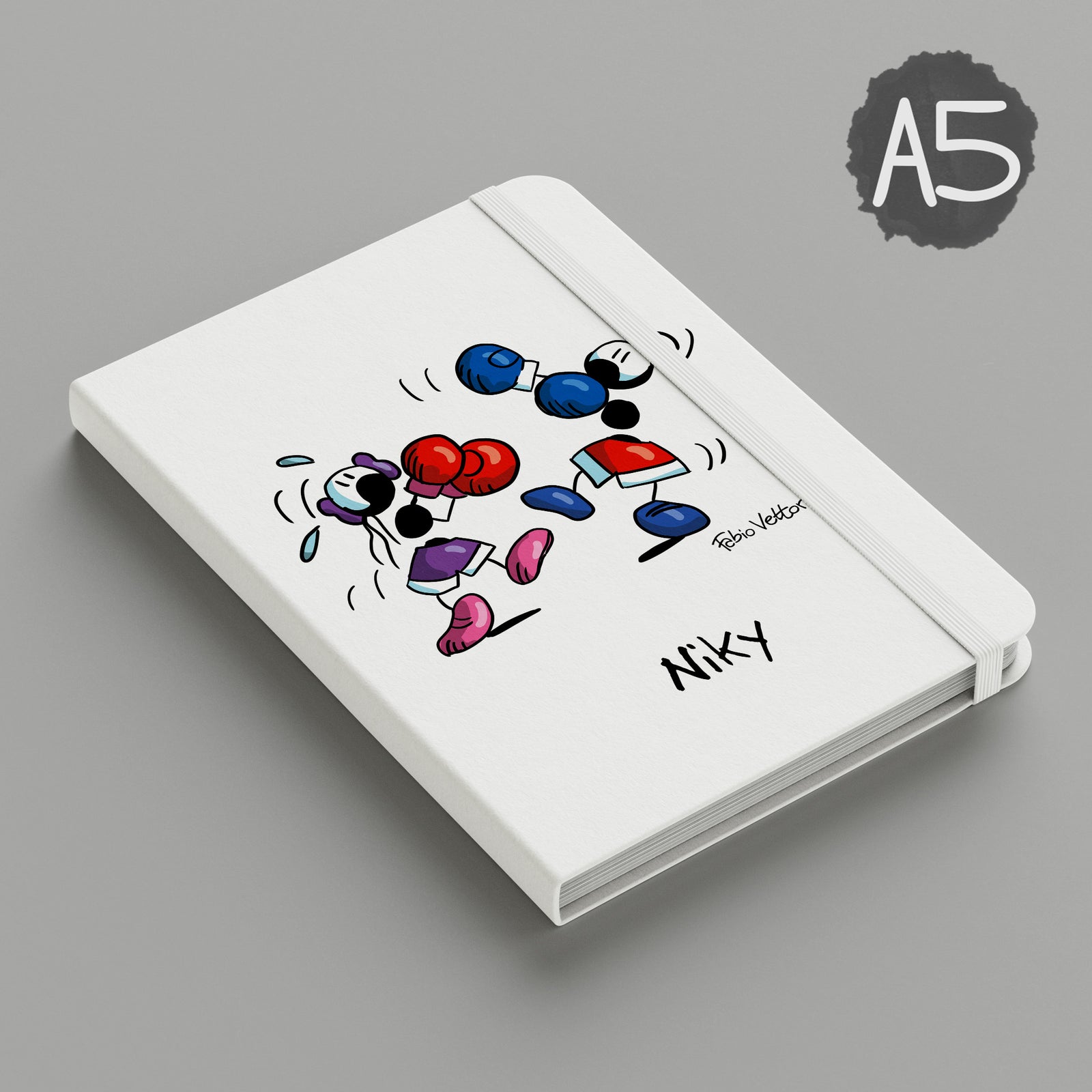 Notebook Personalizzato soggetto "Boxe"
