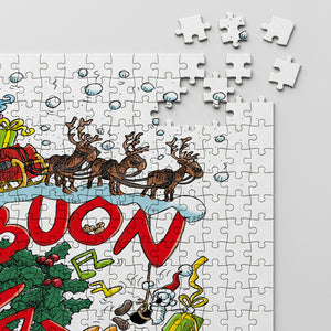 Puzzle Personalizzato soggetto "Buon Natale"