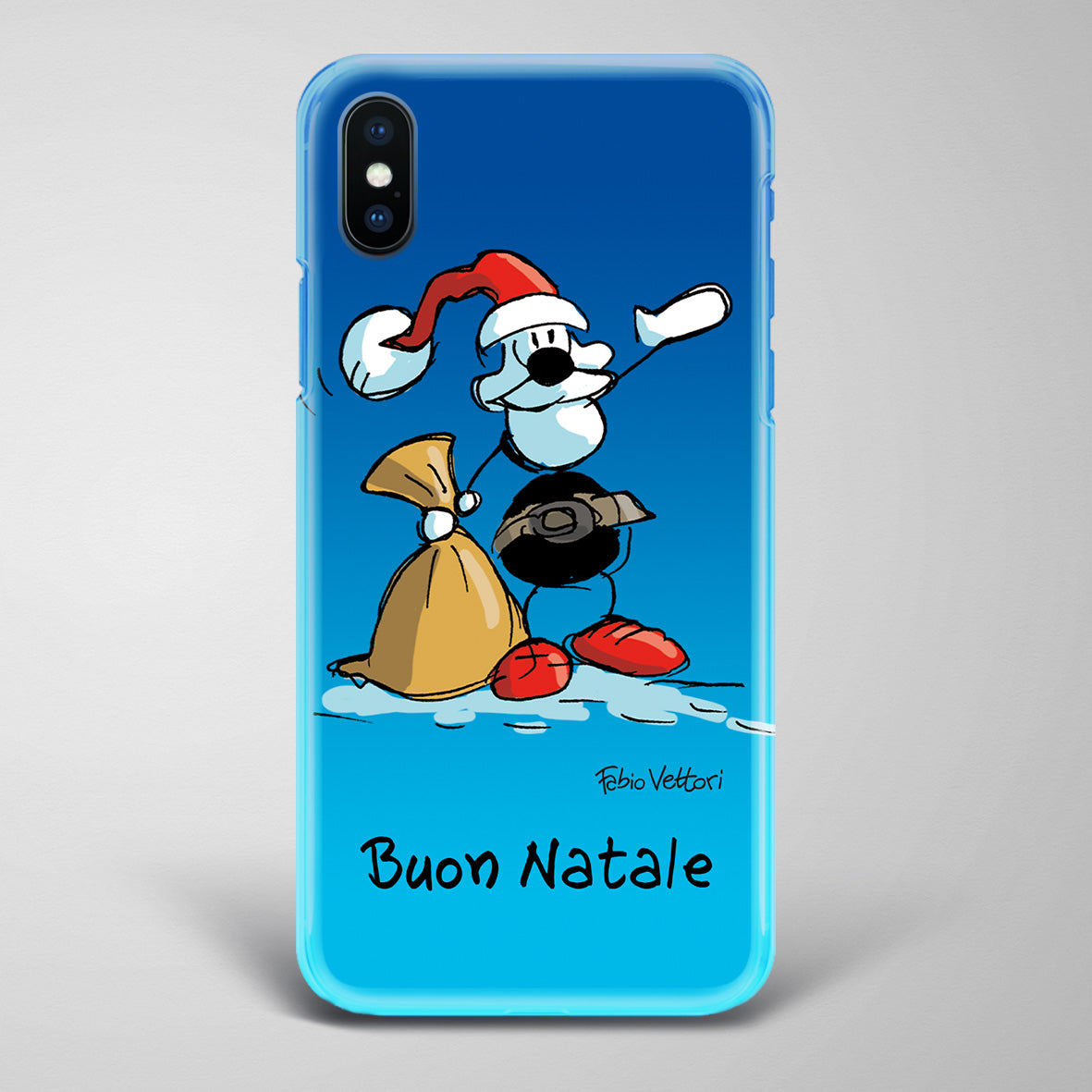 Cover artistica per Smartphone Personalizzata Buon Natale