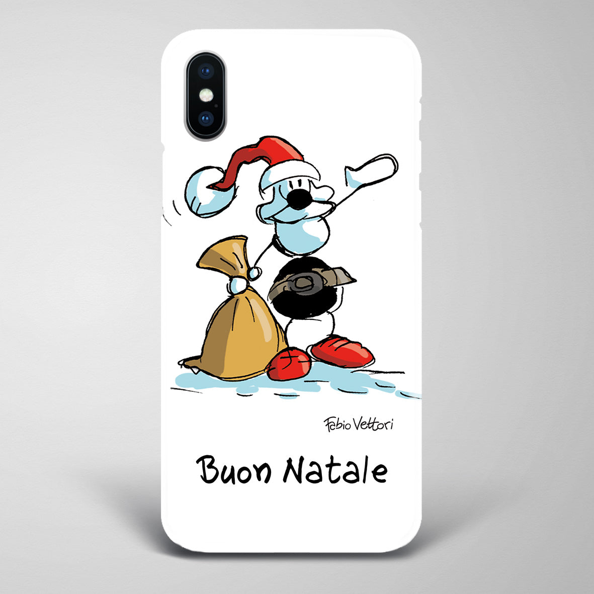 Cover artistica per Smartphone Personalizzata Buon Natale